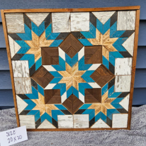 Amish-crafted home decor 20x20